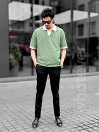 OLD MONEY PK WASH POLO (Light Green)_img_6