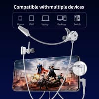 Plextone RX3 Pro Cyberpunk 3.5mm Gaming Earphones_img_5