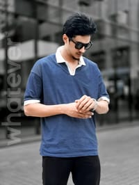 OLD MONEY PK WASH POLO (Deep Blue)_img_7