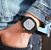 Silicone Analog Wrist Watch Quartz For Men Watch_img_4