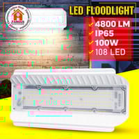 LED Flood Lights Lodine tungsten Light Cool white 100W Modern construction site lighting Waterproof AC 220V-240V_img_4