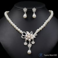 Luxury Pearl Necklace & plant Flower Design_img_0