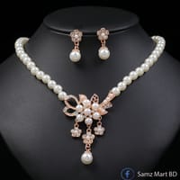 Luxury Pearl Necklace & plant Flower Design_img_1