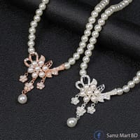 Luxury Pearl Necklace & plant Flower Design_img_2
