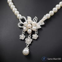 Luxury Pearl Necklace & plant Flower Design_img_4