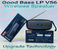 Good Bass Wireless  Speaker LP V56 Solar Energy 5w_img_2