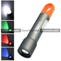 GearUP K57 Multifunctional Rechargeable Torch, Flashlight Zoomable LED Flashlight_img_2