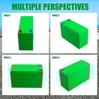 12V Battery Pack Case for 18650 Cells | 21-Cell 12.6V DIY Battery Storage Box_img_4