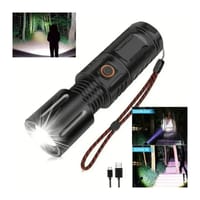 Jumbo LED Zoom Flashlight (10000mAh x Made in Japan)_img_1