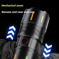 KINSACH KS-885 High Power LED Torch | 20W | 1.5KM Zoom | Power Bank | Type-C_img_2
