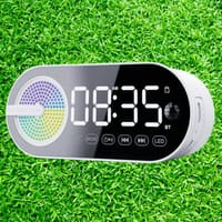 Geeoo SP85 Digital Clock Bluetooth Speaker_img_2
