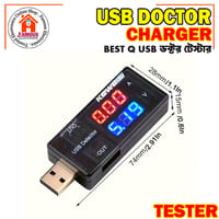 USB Charger Doctor Current Voltage Charging Detector Battery Voltmeter Ammeter Red Display_img_4