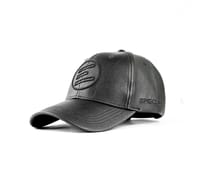 Episodes Iconic Black Faux Leather Cap_img_0