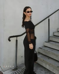 Off Shoulder Draped Dress_img_2