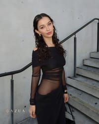 Off Shoulder Draped Dress_img_5