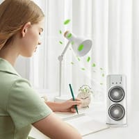 Rechargeable Dual Head Mist Cooling Fan with Remote – 3 Speeds, LED Light & 280ml Water Tank_img_3