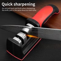 3-Stage Professional Knife Sharpener – Diamond, Tungsten & Ceramic Blade Sharpener for Kitchen, Hunting & Outdoor Knive_img_4