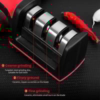 3-Stage Professional Knife Sharpener – Diamond, Tungsten & Ceramic Blade Sharpener for Kitchen, Hunting & Outdoor Knive_img_7
