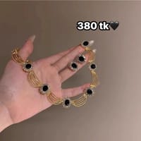 Black Pendent Set-NS4317_img_1