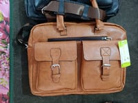 New artificial leather bag ( Brown colour)....( code 123)....... ঢাকা সিটিতে ৭০, বাইরে ১৩০ টাকা কুরিয়ার চার্জ প্রযোজ্য_img_1