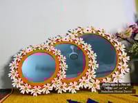 শিউলি আয়না ৩ সাইজ সাদা রং ৩ পিসের সেট_img_2