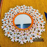 শিউলি আয়না ৩ সাইজ সাদা রং ৩ পিসের সেট_img_4