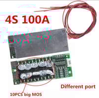 4S 12V 100A Protection Circuit Board Lifepo4 Bms 3.2V With Balanced Ups Inverter Energy Storage Packs Charger S0336_img_0