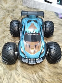 30 Kilo per Hour -High-Speed Monster Stunt Truck – 360° Spin, Big Tyre, Rechargeable RC Car_img_4
