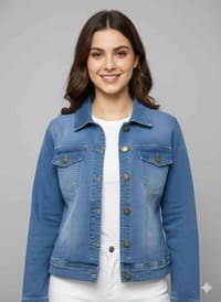 Ladies Premium Denim Jacket_img_2