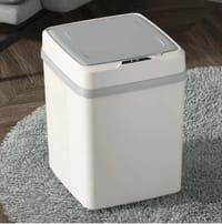 【Limited-time offer】 12L Intelligent Trash Can Automatic Sensor Dustbin Sensor LED Electric Waste Bin Home Rubbish Can For Kitchen Bathroom Garbage_img_1