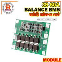 3s 60A Li-ion Lithium Battery Charger Protection Board BMS Balance version - Innovative Design - Expression of Yourself_img_3