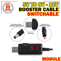 Power Bank USB to Wifi Router/ONU Booster Cable 5V to 9V/12V Switchable Dual Port Mini UPS Dongle_img_6