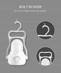 DP 7401 Emergency LED Lamp | Rechargeable Camping Lantern | 1800mAh | ShopX_img_6