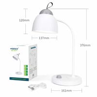 Weidasi WD-6075 Rechargeable Table Lamp | Knob Brightness | 2400mAh | ShopX_img_1