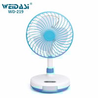 Weidasi WD-219 Desktop Fan | AC/DC | USB Rechargeable | Multi-function | ShopX_img_2