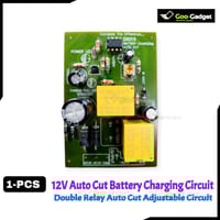 12V Auto Cut-Off Circuit – Adjustable Double Relay Protection Module for DC 12V Battery Charging_img_0