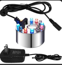 Ultrasonic Mist Maker Fogger Ss Body Water Fountain Pond Fog Air Humidifier Atomizer_img_6