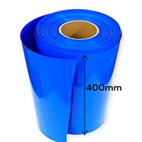 400mm PVC Heat Shrink Tubing Wrap | Blue Color | Battery Pack Insulation Sleeve_img_0