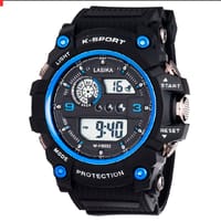 Premium LASIKA Digital Silicone Watch for Men - Stylish & Durable Timepiece_img_0