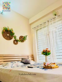 ওয়াল ডেকোর ৩ পিস সেট + আর্টিফিশিয়াল ফুল_img_0