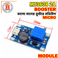 MT3608 Micro USB Step Up Boost Converter - Power Supply Boost Module DC To DC 2V-24V to 5V-28V 2A - Efficient Voltage Boosting Solution_img_7