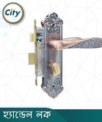 প্রিমিয়াম কুয়ালিটি ছোট আকারের হ্যান্ডেল লক নব সহ ভিতরের রুমের জন্য অ্যান্টিক রঙের দরজার লক Door Lock_img_0