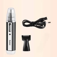 Kemei KM-6632 2 In 1 Rechargeable Nose Hair Trimmer_img_0