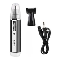 Kemei KM-6632 2 In 1 Rechargeable Nose Hair Trimmer_img_2