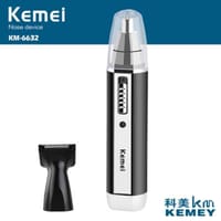 Kemei KM-6632 2 In 1 Rechargeable Nose Hair Trimmer_img_3