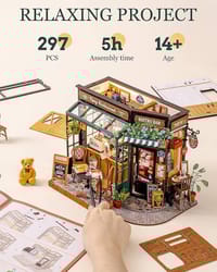Playmoji Tipsy Restaurant Kit DIY Miniature House kit_img_3