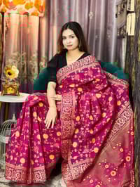 Half Silk Handprited Sarees_img_0