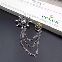 Rudder Brooch  ( Coat Pin)_img_3