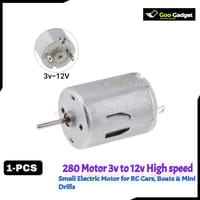 280 DC Motor – 3V/6V/12V Small Electric Motor for RC Cars, Boats & Mini Drills_img_0