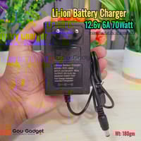 12.6V 6A Li-ion Battery Charger | 70W High-Speed Fast Charger | Full Charge Indicator | Bangladesh Assembled_img_0